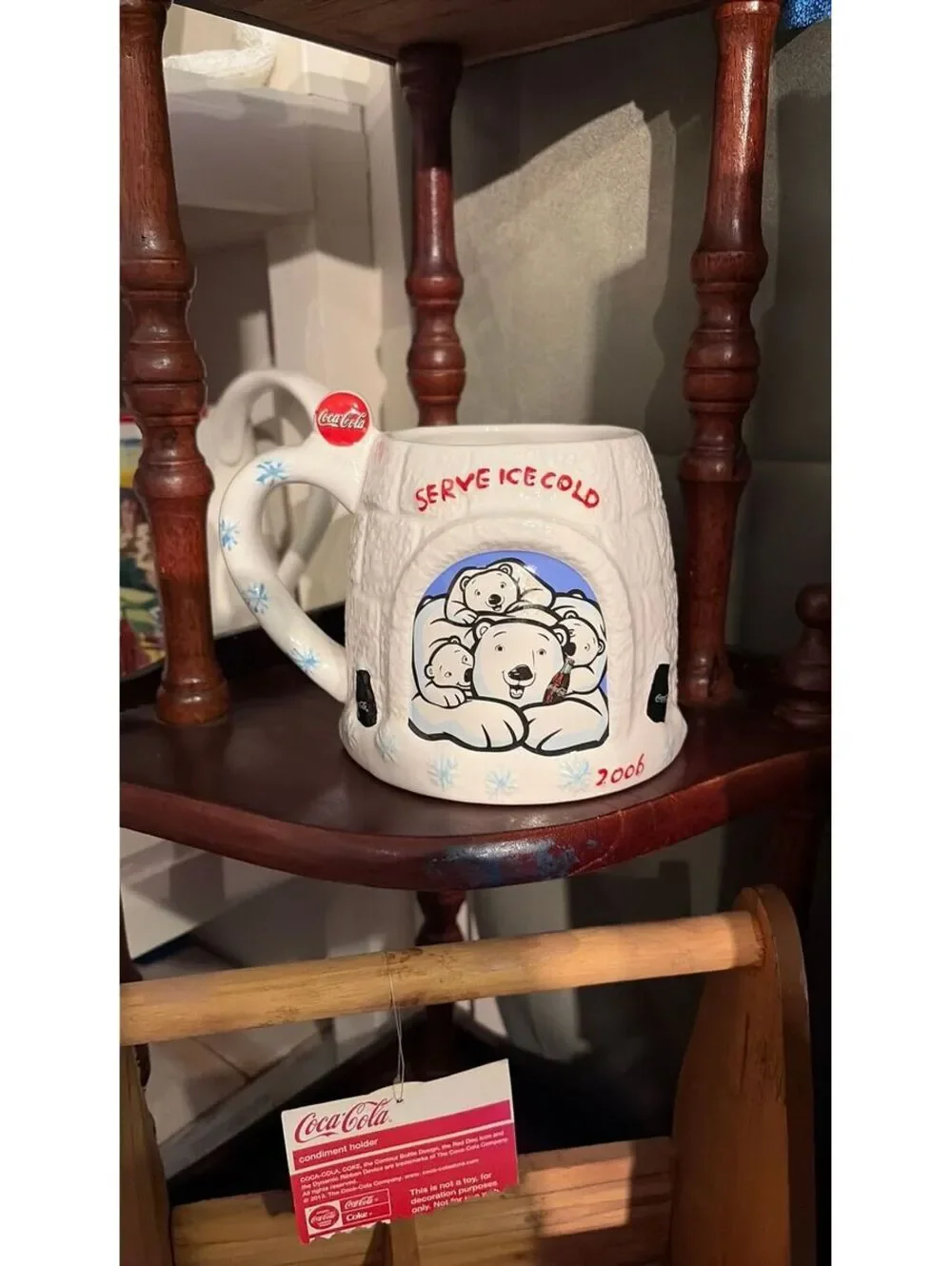 C. 25 coke polar bear mug